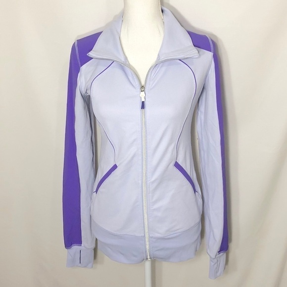 Lululemon Scuba Sweatshirt Sz 6 Full Zip Athletic - Picture 1 of 6